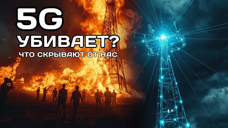 Почему люди сжигают вышки 5G? Вся правда о «смертельном» излучении