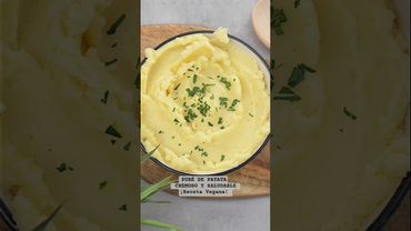 PURÉ DE PATATAS CREMOSO Y SALUDABLE | Receta Vegana!#recetasveganas #puredepatata#papas