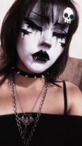 Me encantó este makeup #tradgoth #maquillaje #gotico 