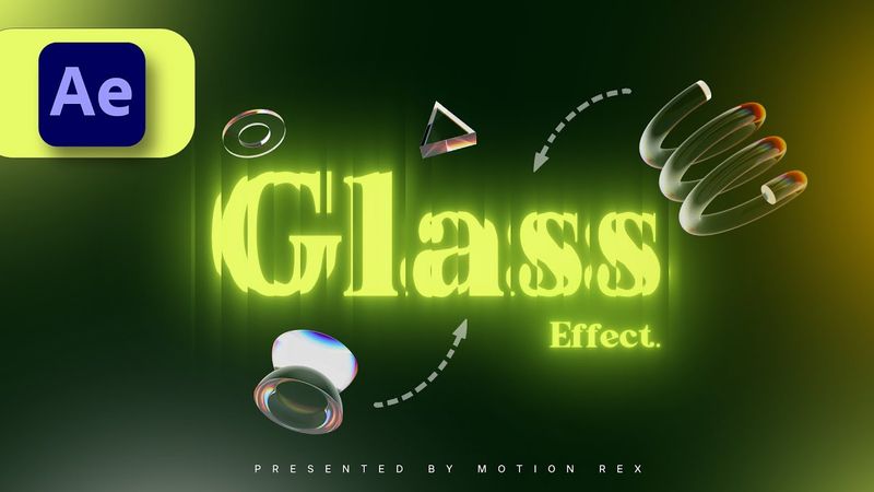 This Effect is COOL on Anything!⚡Epic Refracted Glass Effect in After Effects - Motion Rex
