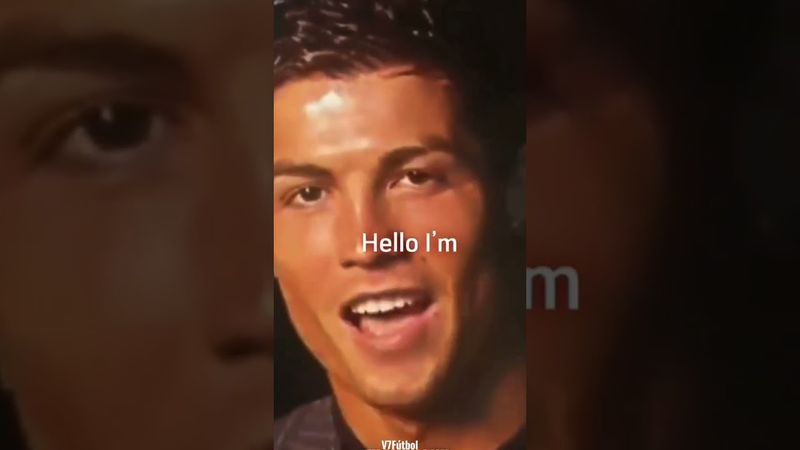 Hello I'm CRISTIANO RONALDO