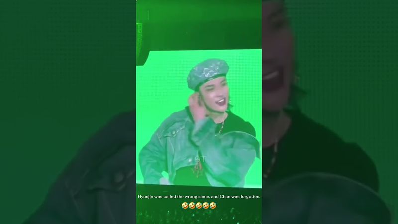 Hyunjin was called the wrong name, and Chan was forgotten 🤣🤣🤣#highlights #straykids #skz #kpopskz