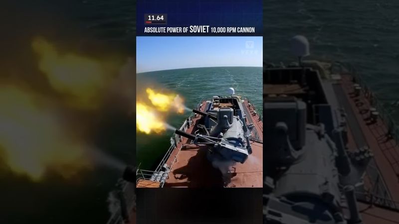 Sovyet 10.000 Atış/Dakika Topunun Mutlak Gücü