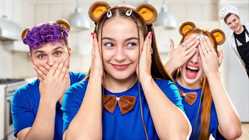 ГОТОВИМ ЕДУ с МЭЙБИ БЭЙБИ, но мы ГЛУХОЙ/НЕМОЙ/СЛЕПОЙ