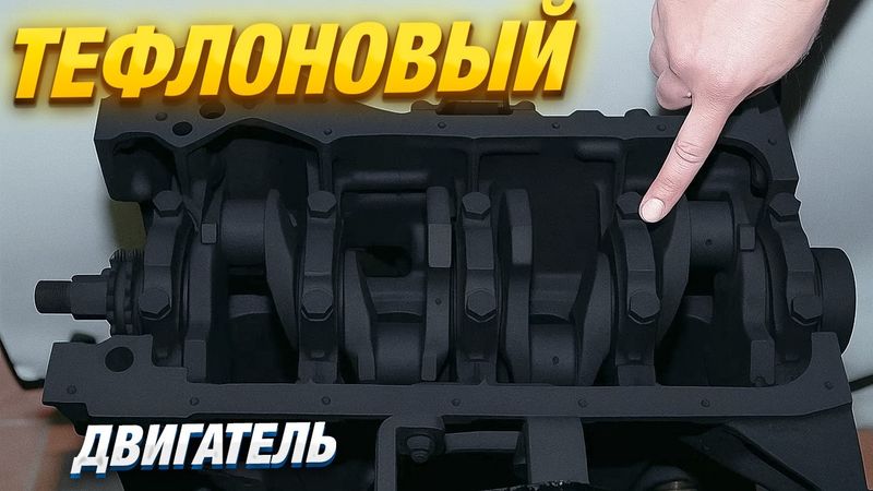 ТЕФЛОНОВЫЙ ДВИГАТЕЛЬ – ПЕРВЫЙ ЗАПУСК