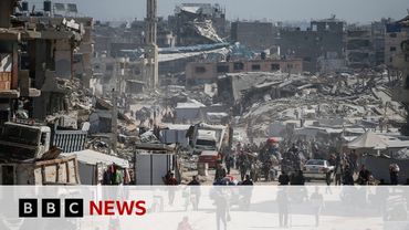 Nearly 100 people killed by Israel in 'ground, air and sea assault' on northern Gaza | BBC News