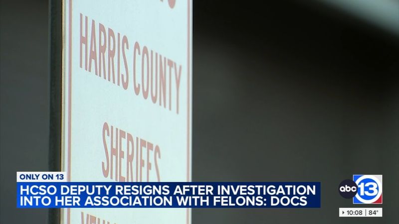 HCSO deputy resigns after investigation into association with felons, docs show