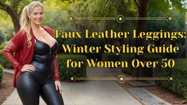 Faux Leather Leggings: Winter Styling Guide for Women Over 50