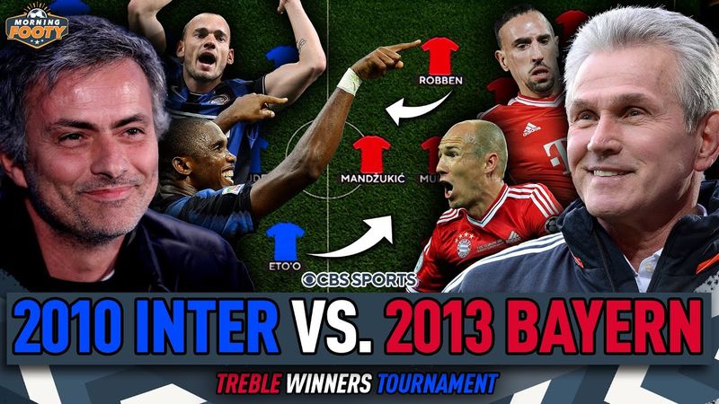 2010 Inter vs. 2013 Bayern 🏆 | BEST treble-winning squad TOURNAMENT 🔥🤔👀 | Morning Footy