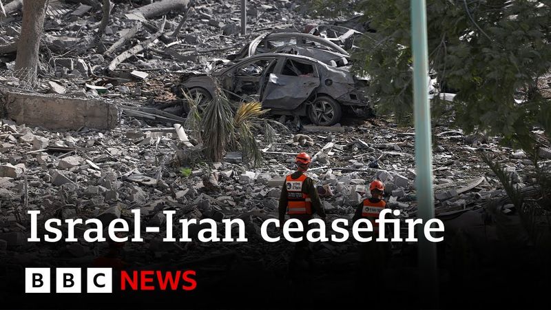 Israel agrees to ceasefire with Iran | BBC News