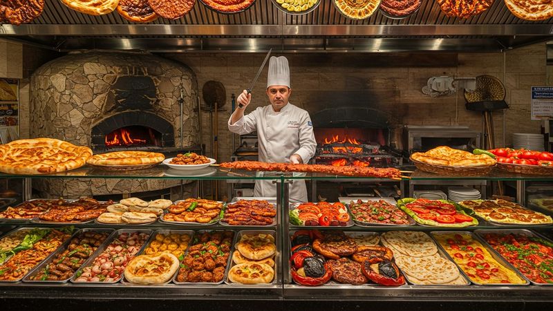 تجربه بی‌نظیر کباب ترکی! کباب، لواش و کونفه در استانبول