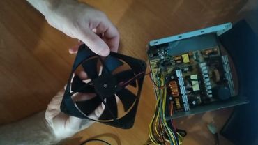 Ремонт блока питания, когда не вращается вентилятор