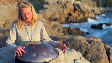 No.24 Daily Meditation  I  5 minutes  I  handpan music "Presence of Heart"