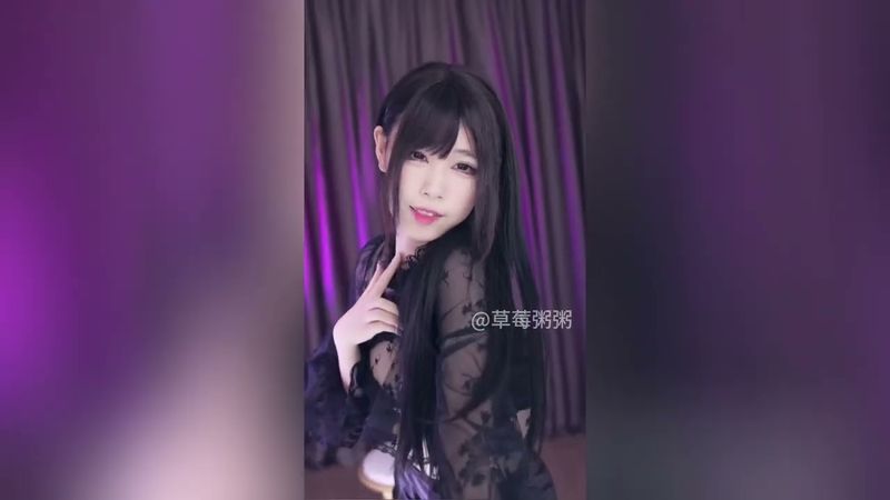 【B站 bilibili】草莓粥粥 蕾丝比基尼 稀有舰长福利