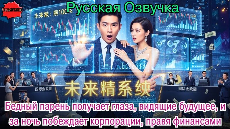 Бедный парень получает глаза, видящие будущее, и за ночь побеждает корпорации, правя финансами #2025