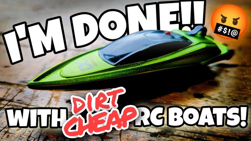 143.7% DONE with DIRT CHEAP RC BOATS!! - No More After This...PROMISE!! 🤣👉😒