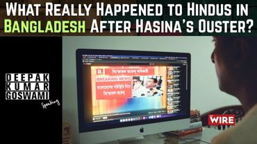 Deepak Kumar Goswami Speaking: Being Hindu in Bangladesh is Not a Black and White Story