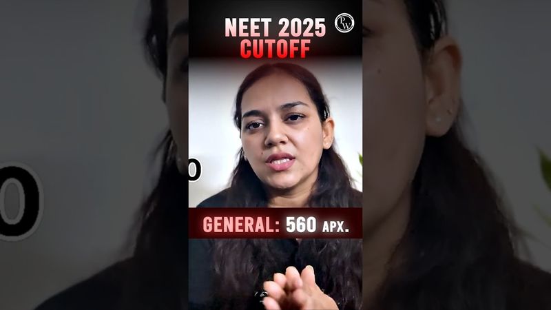 NEET 2025 EXAM CUTOFF📝 #neet2025 #shorts