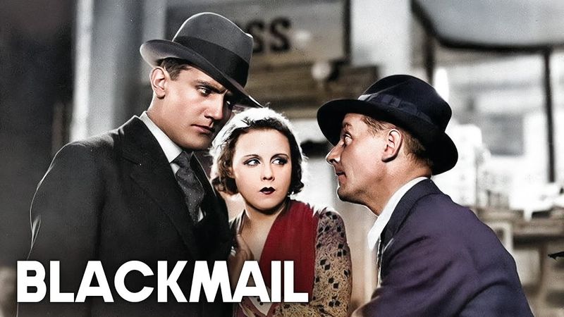 Blackmail (1929) | Classic Crime Movie | Alfred Hitchcock