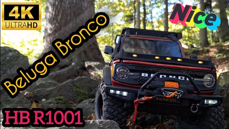 RC HB R1001 Beluga Bronco scale1/10 offroad
