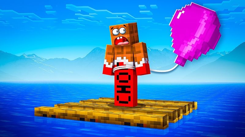 ВОТ КУДА МЕНЯ УНЁС ВОЗДУШНЫЙ ШАР В МАЙНКРАФТ! 🎈😱