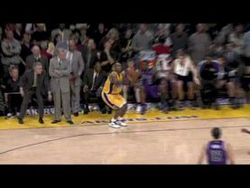 Kobe Bryant Game Winning/Winner, Buzzer Beater Clutch 3-point Shot Against Kings