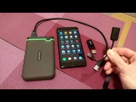 Как подключить жесткий диск HDD, SSD и USB флешку к мобильному телефону Android планшету