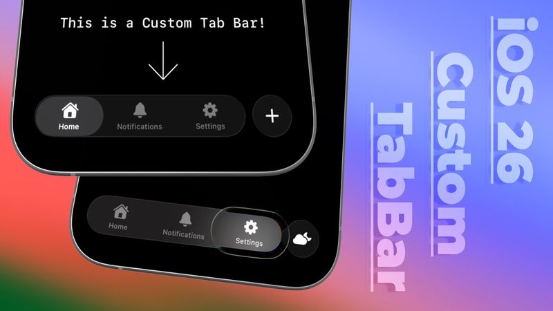 iOS 26 Custom Tab Bar With Action Button Using SwiftUI | Xcode 26