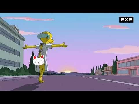 Цензура пятой точки Мистера Бёрнса в Симпсонах на 2х2 [2х2, 10.12.2023]