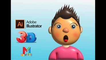 How To Drawing Boy 3D Character EASY Illustration Vector Art