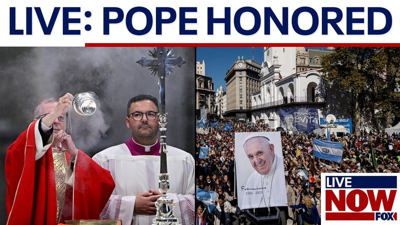 WATCH: Pope Francis mourning mass ahead of conclave