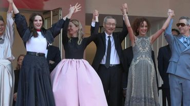 Cannes jury arrives on red carpet for closing ceremony | AFP
