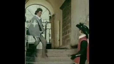 Д'артаньян и три мушкетёра. Неудачные дубли и сцены которые не попали в фильм. (1 часть)