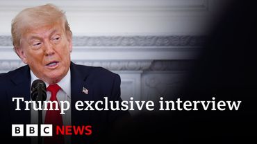 Donald Trump tells BBC 'I'm disappointed but not done' with Putin in exclusive phone | BBC News