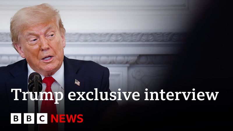 Donald Trump tells BBC 'I'm disappointed but not done' with Putin in exclusive phone | BBC News