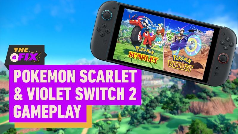 Nintendo Releases 60fps Footage of Pokemon Scarlet & Violet for Switch 2 - IGN Daily Fix