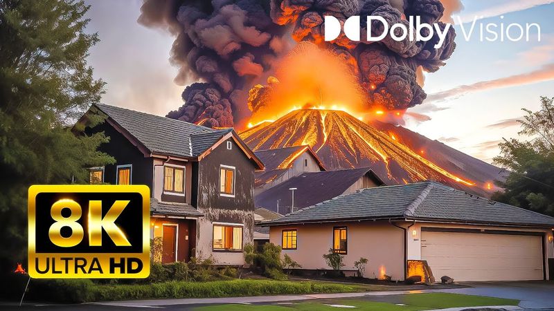 MOST VIBRANT COLORS - VOLCANOES IN 8K DOLBY VISION™ HDR