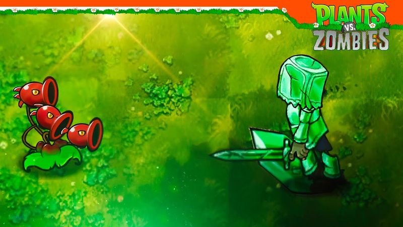 😈 НОВОЕ РАСТЕНИЕ ТРОЙНОЙ ВИШНЕВЫЙ ГОРОХОСТРЕЛ EXPANDED МОД 😈 Plants vs Zombies Растения против зомби