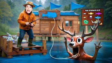 ОЛЕНЬ ДУРЕЕТ ОТ ЭТОЙ ПРИКОРМКИ!😱 СЛОВИЛ ВСЕ ВИДЫ РЫБ В 99 НОЧЕЙ В ЛЕСУ ROBLOX!🎣