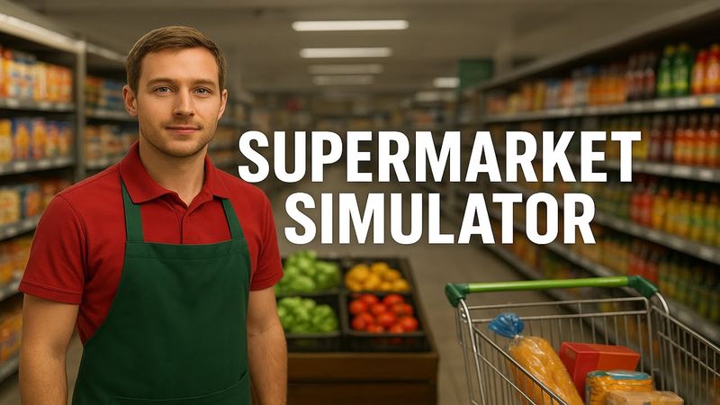 🧺🧈🥛 Supermarket Simulator – Очередь не заканчивается😨😨   #3 🔥🔥🔥
