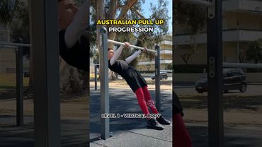 Follow this AUSTRALIAN PULL UP progression 💪🏻 #calisthenics #workout
