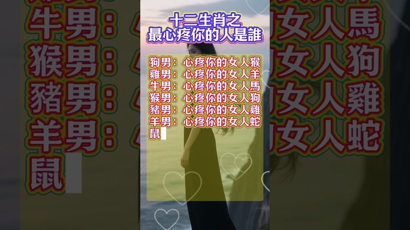 十二生肖之最心疼你的人是誰 #生肖  #運勢  #玄學 #風水