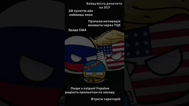 The situation in Ukraine in 2025... #UA_ball #countryballs #Ukraine #2025 #countries #flags #shorts