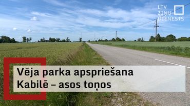 Iedzīvotāji Kabilē skeptiski par vēja parku “Vārme”