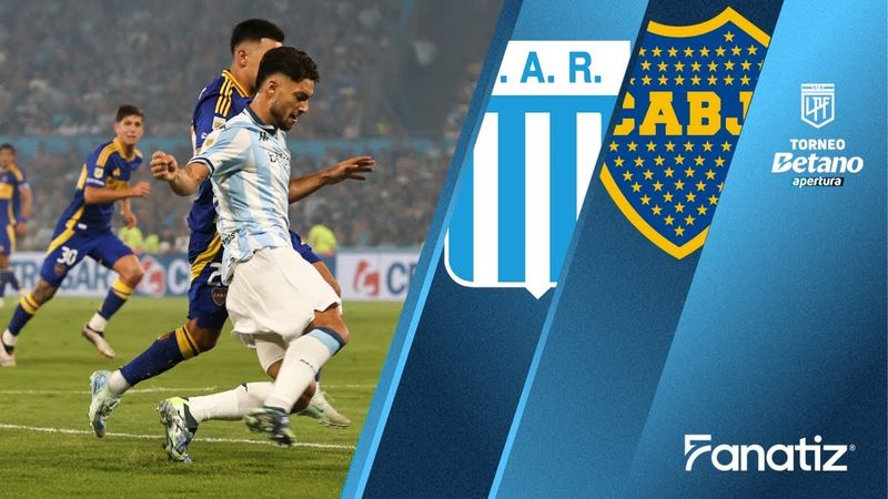 Racing Club 2 vs. 0 Boca Juniors - Game Highlights | #TorneoApertura2025