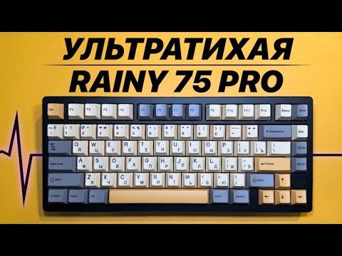 ЭТУ Rainy75 Pro ТЫ НЕ УСЛЫШИШЬ! Самая тихая Rainy75 Pro х TTC Frozen Silent V2