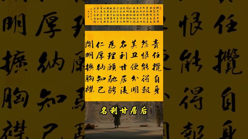 什么是男人的气质？做人的担当。 临危而不惧，途穷而志存#国学智慧 #男人气质 #南怀瑾#正能量 #男人担当 #男人 #做人智慧 #气质 #男人的苦 #人生感悟 #人间真实  #思维 #格局境界