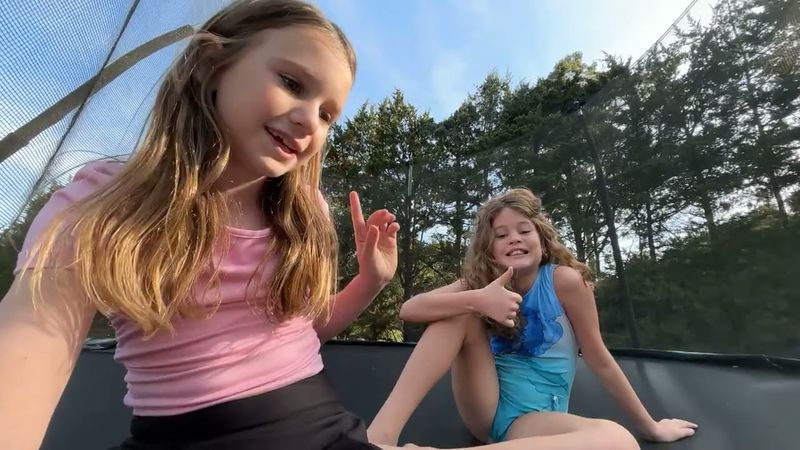 Gymnastic challenges with Jill