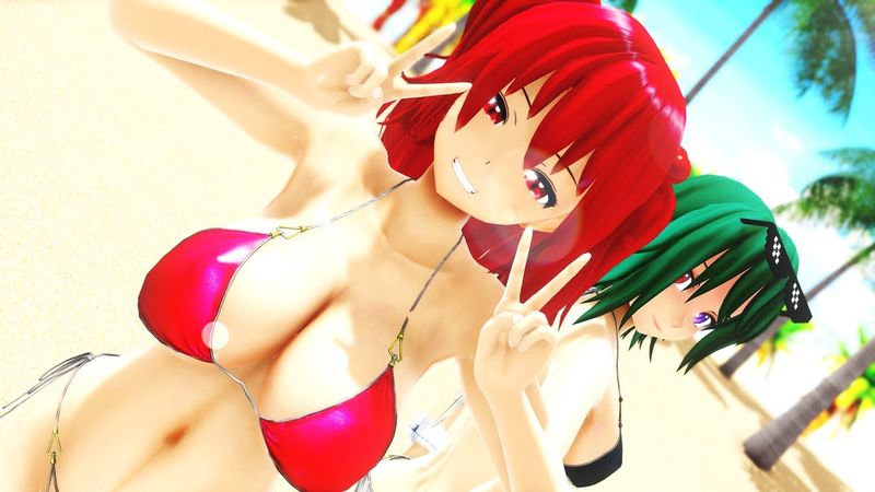 【東方ｍｍｄ】愛包ダンスホール【小野塚小町・四季映姫】【４ｋ】