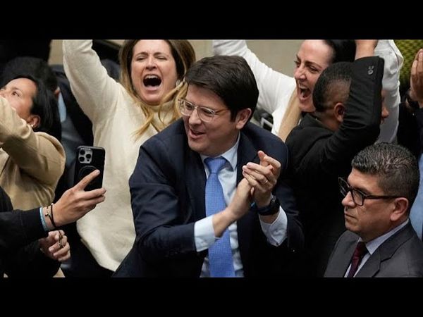 Colombian presidential candidate Miguel Uribe Turbay shot at a rally in Bogotá.